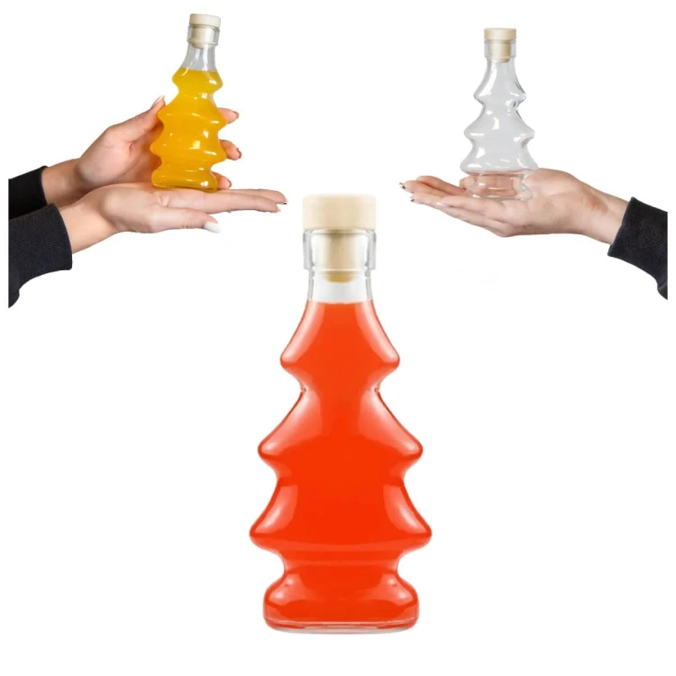 Butelka choinka 100ml 3D zestaw bimberek