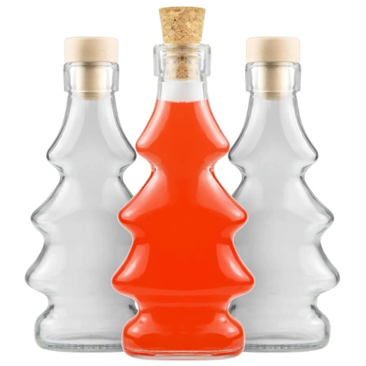 Butelka Choinka 3D Bimberek z czapką sklep