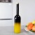 Butelka Fenice czarna gradient ombre z korkiem 700ml Bimberek hurt