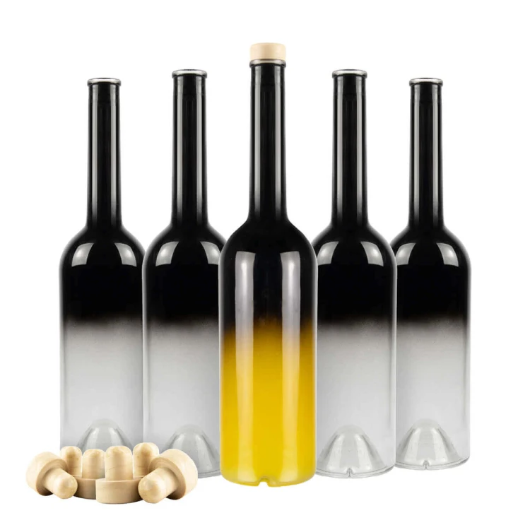 Butelka Fenice czarna gradient 700ml Bimberek hurtownia