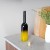 Butelka Fenice czarna gradient ombre z korkiem 700ml Bimberek
