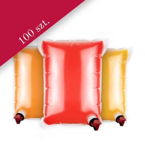 Worki na sok Bag in Box 3L zestaw 100 sztuk