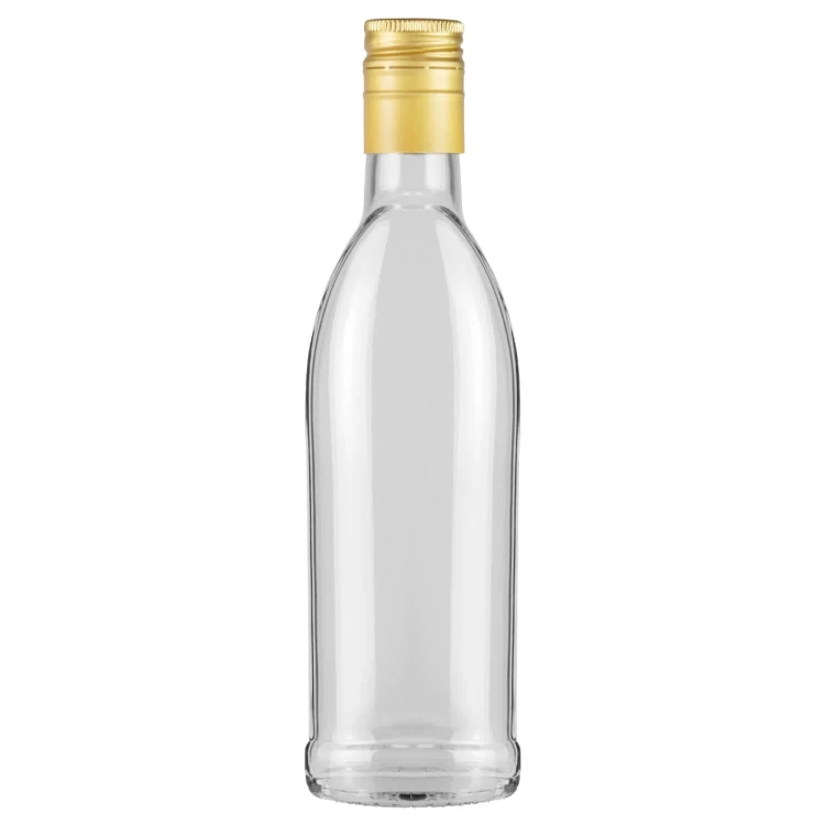 szklane Butelki Iskra 250ml Bimberek zlota zakretka dluga
