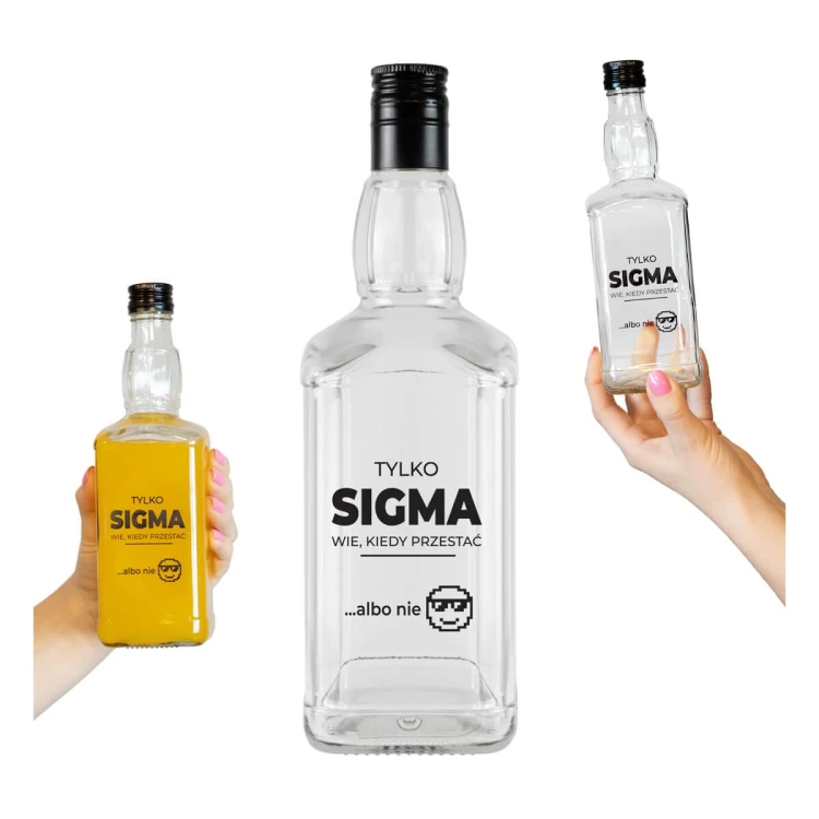 sigma Butelka Daniels 500ml z nadrukiem Bimberek