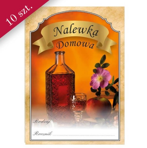 Etykieta nalewka bimberek
