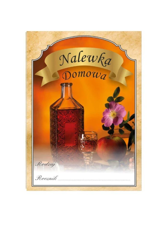 Etykieta nalewka bimberek