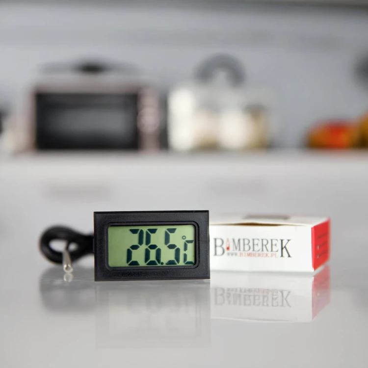 termometr elektroniczny z sonda bimberek