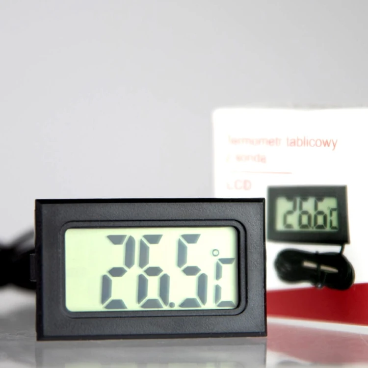 termometr elektroniczny LCD z sonda bimberek