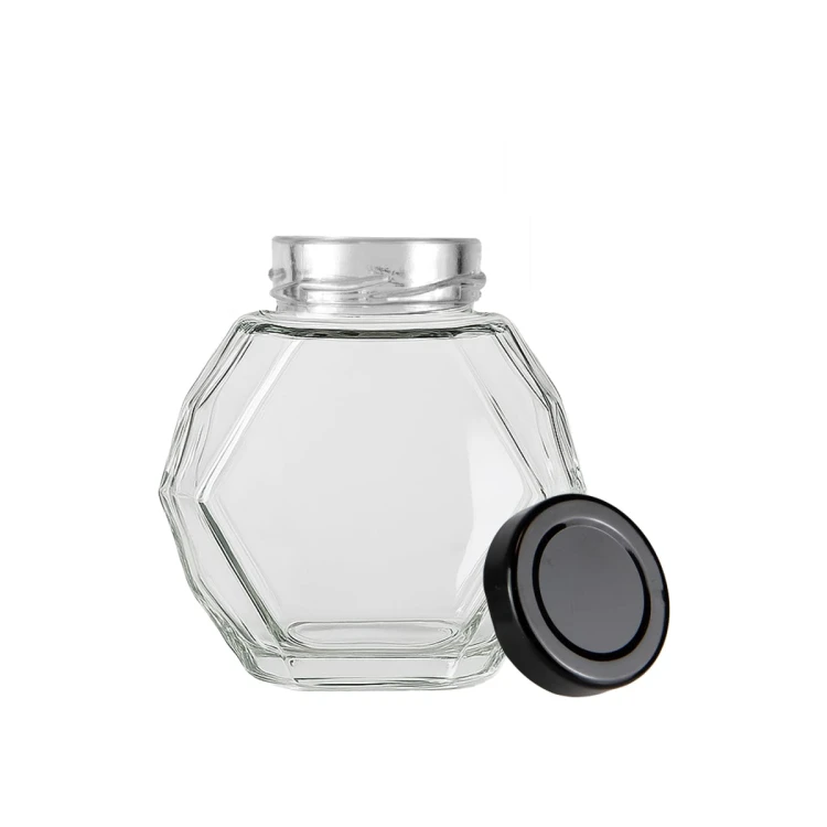 elegancki geometryczny sloik Gucio200ml Bimberek