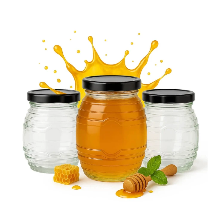 Sloik na miod 100ml Ul Bimberek zestaw