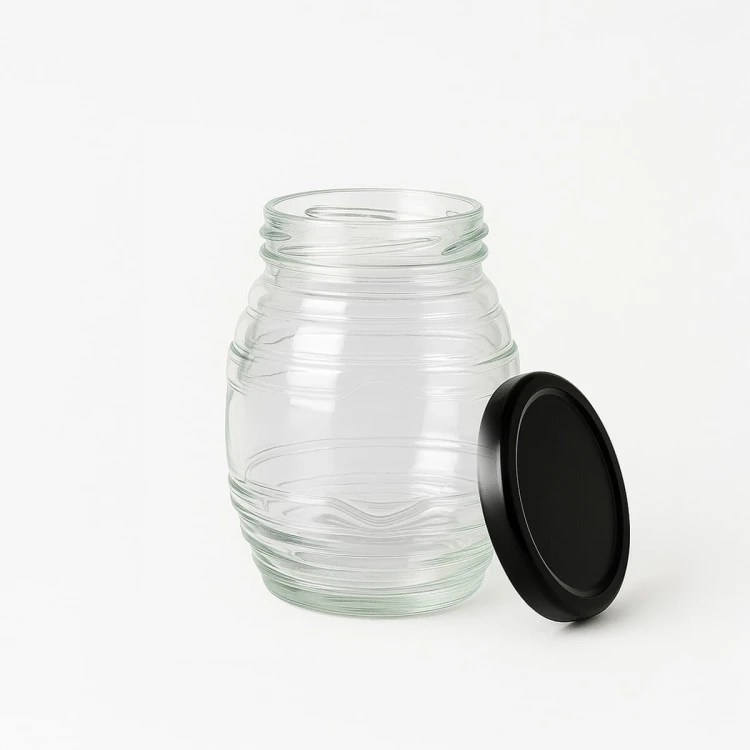 piekny Sloik na miod 100ml Ul Bimberek