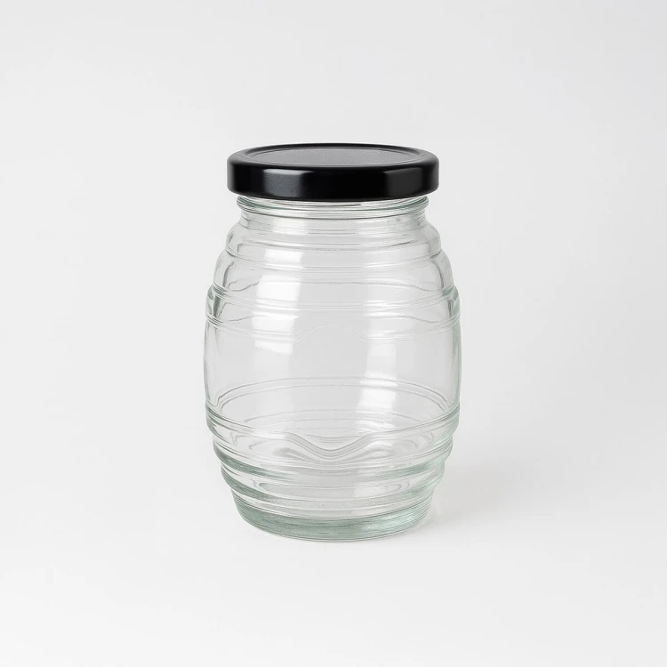 szklany Sloik na miod 100ml Ul Bimberek