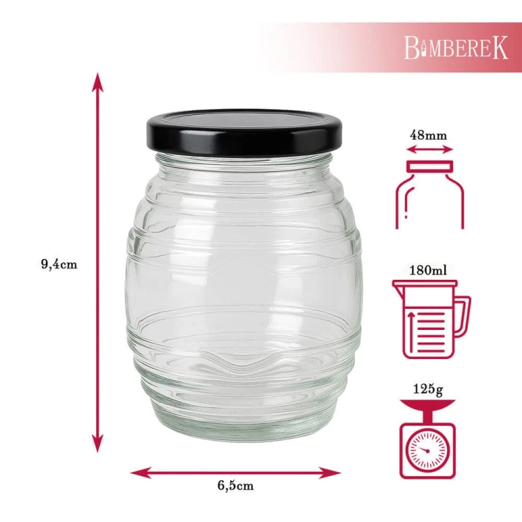 Sloik Ul 180ml Bimberek wymiary
