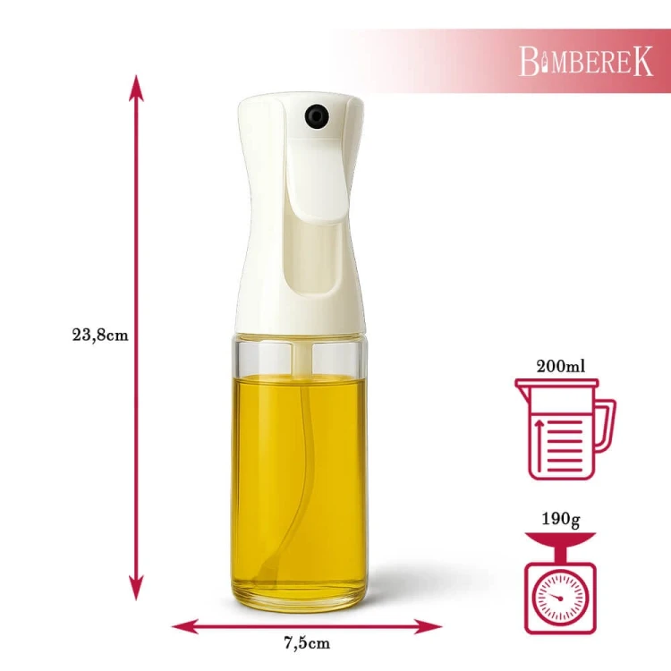Spryskiwacz do oleju 200ml Bimberek wymiary