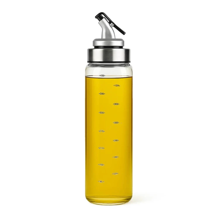 Szklany dozownik z podziałką 500 ml na olej, oiwe, sos, ocet Bimberek sklep