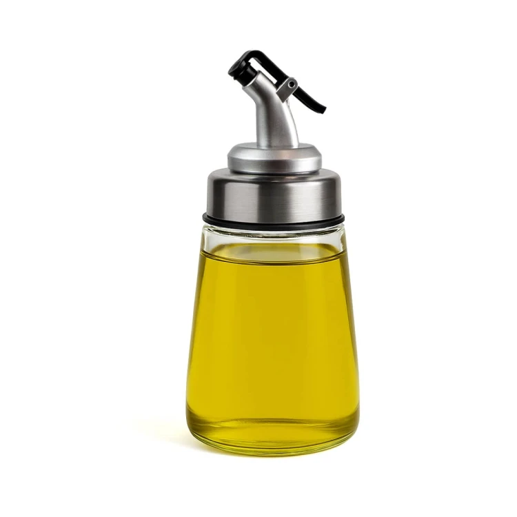 dozownik szklany 200 ml na olej, oiwe, sos, ocet Bimberek