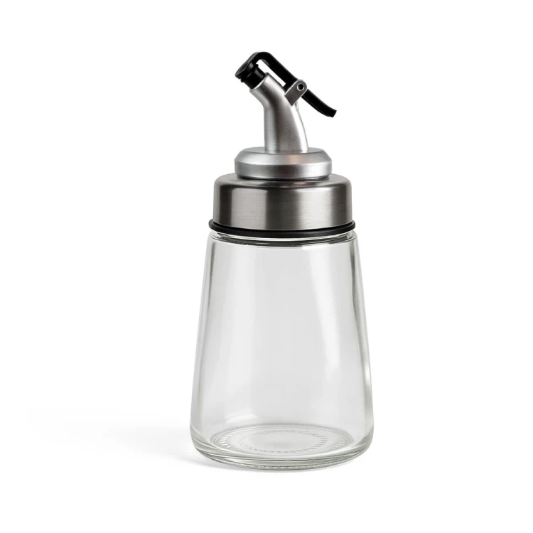 bezbarwny dozownik 200 ml na olej, oiwe, sos, ocet Bimberek