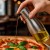 Dozownik szklany metalowy na olej oliwe bimberek do pizzy