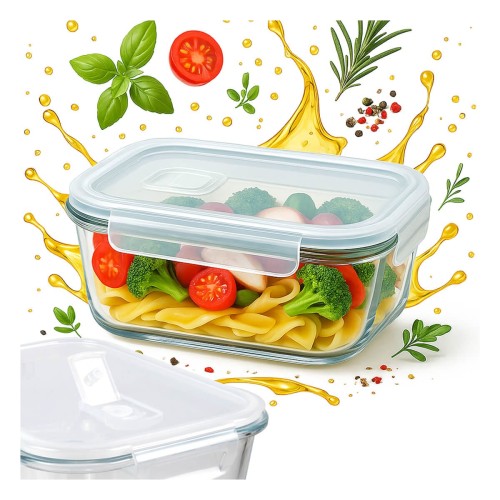 Szklany pojemnik na zywnosc szklany lunchbox bimberek hurtownia