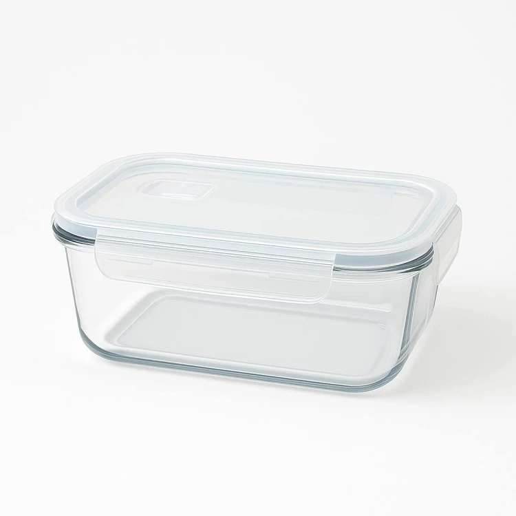 Szklany pojemnik na zywnosc 1040ml duzy szklany lunchbox bimberek