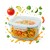 Szklany lunchbox 520ml kwadratowy sredni Bimberek sklep