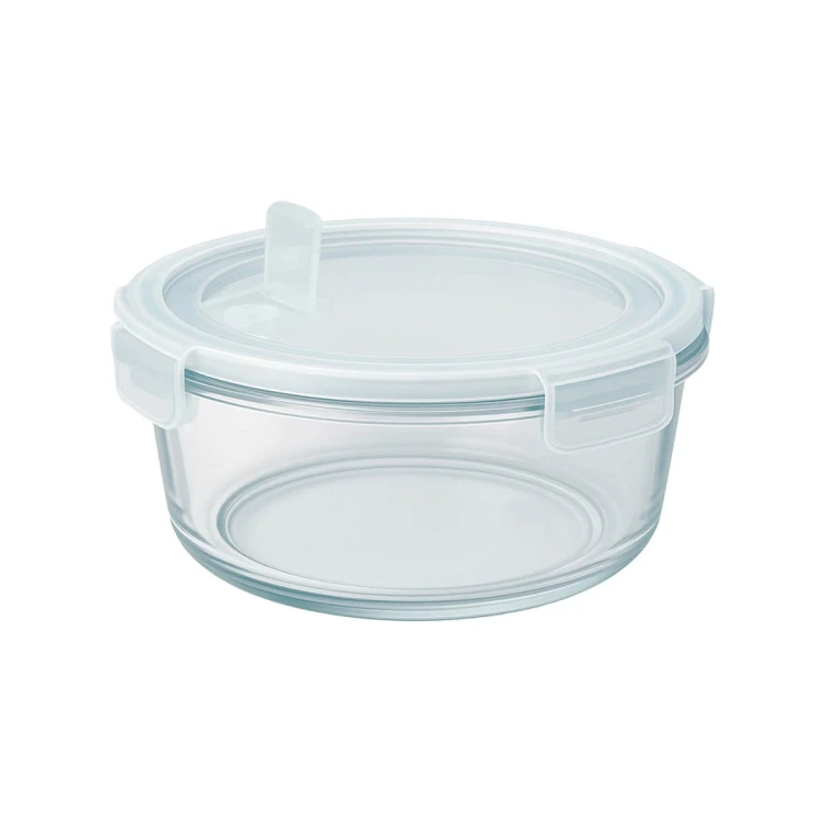 Okragly szklany lunchbox Bimberek sklep