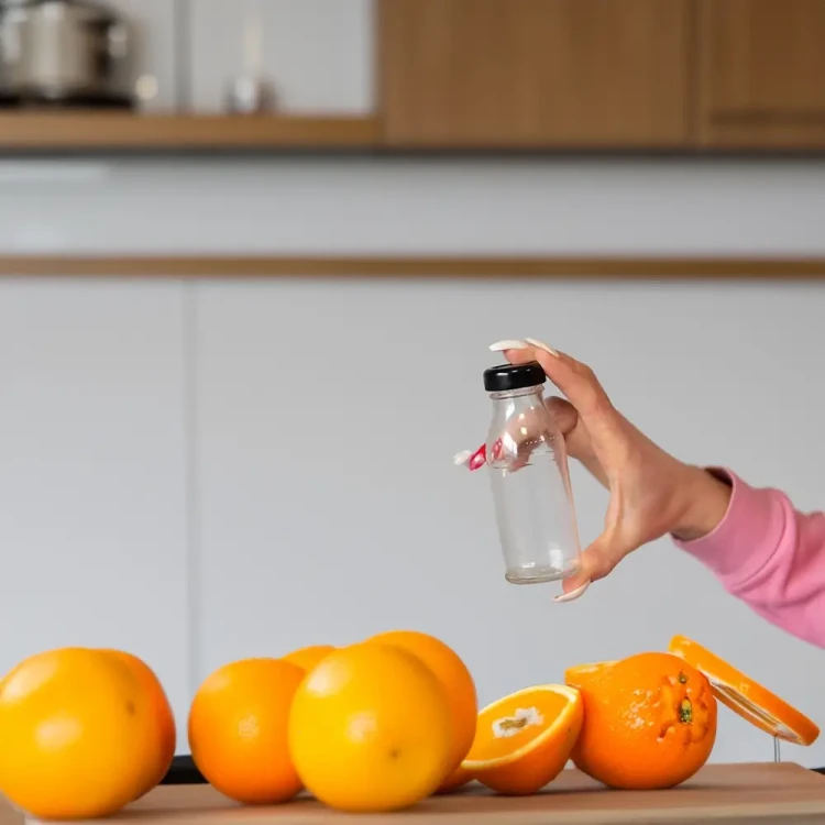 ozdobna buteleczka na soki 125ml Juice Bimberek sklep