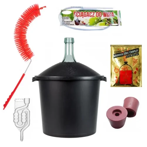 Zestaw winiarski balon 25L