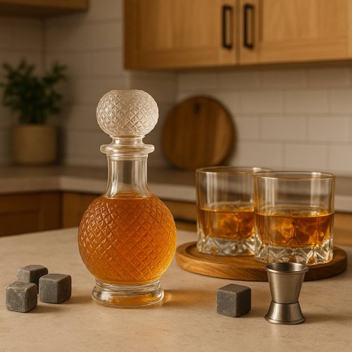 Szklana karafka 500ml Luna Bimberek whisky
