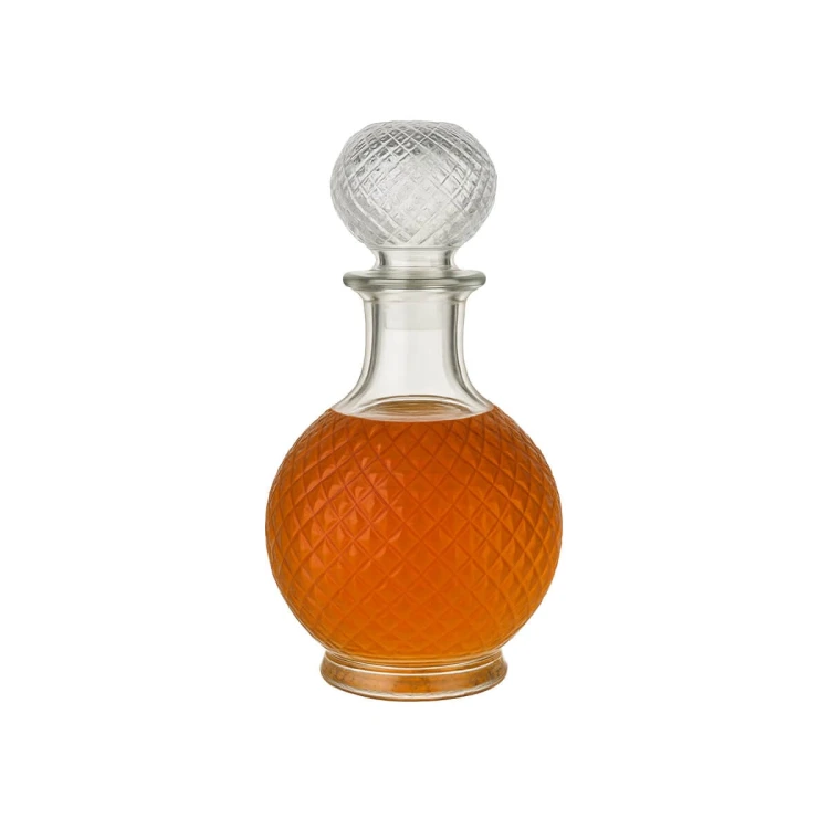 okragla Szklana karafka 500ml Luna Bimberek