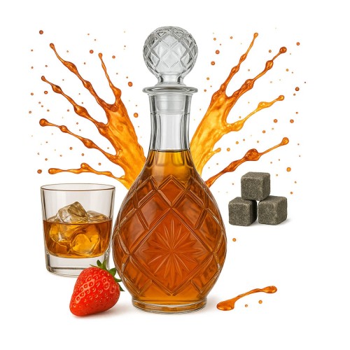 piekna Szklana karafka 900 ml Pina Bimberek