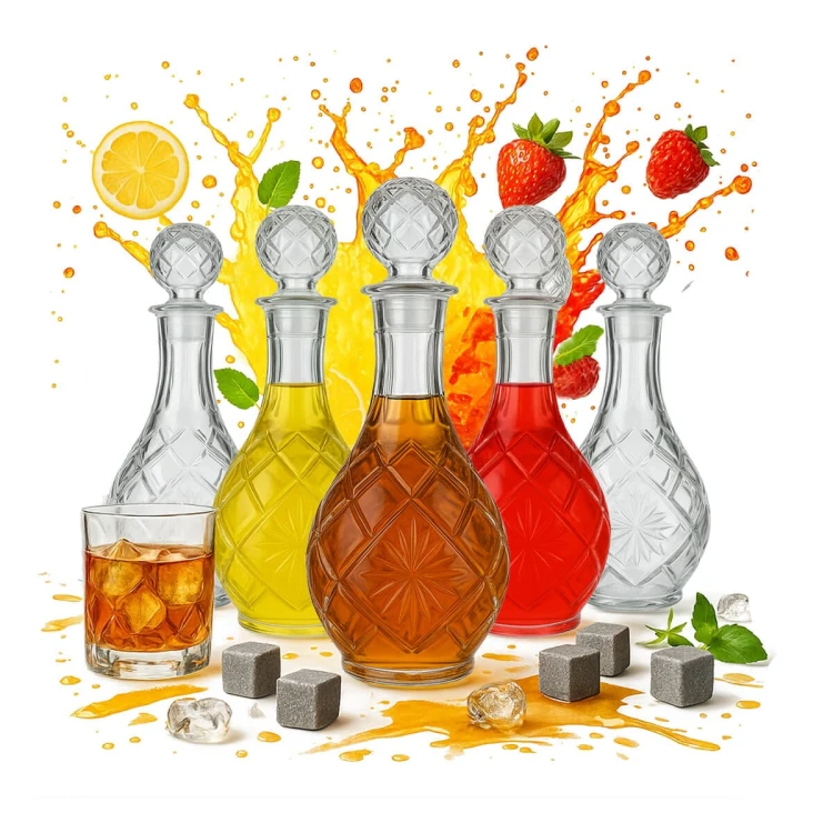 Szklana karafka 900 ml Pina Bimberek na prezent