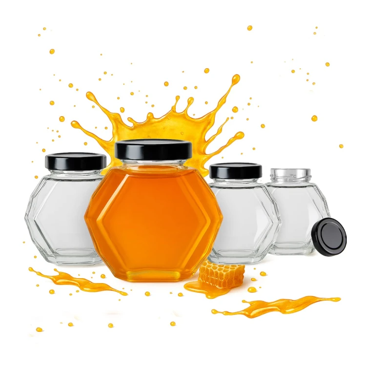 geometryczny sloik Gucio200ml Bimberek hurt