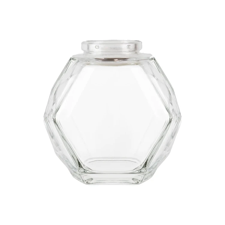 geometryczny sloik na miod Maja 200ml bimberek