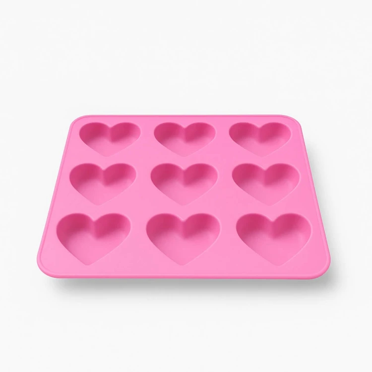 Foremka silikonowa serduszka na kostki lodu serca bimberek