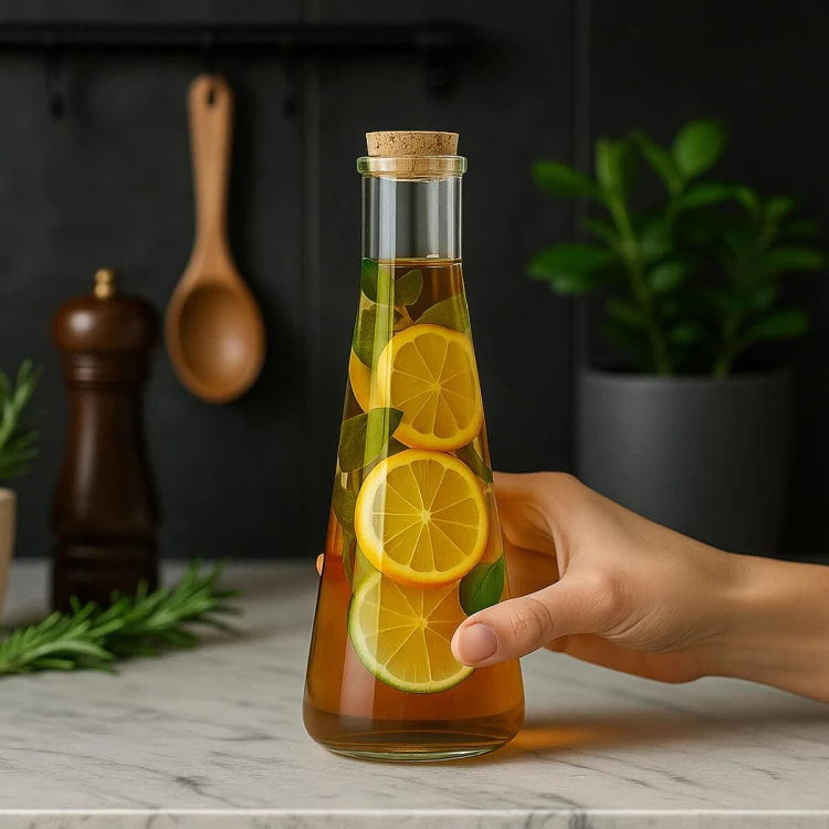 Butelka stozkowa karafka na whisky London 350ml Bimberek