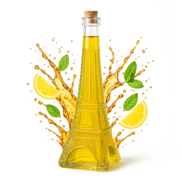 Butelak karafka wieza eiffla paris 360ml na nalewke bimberek