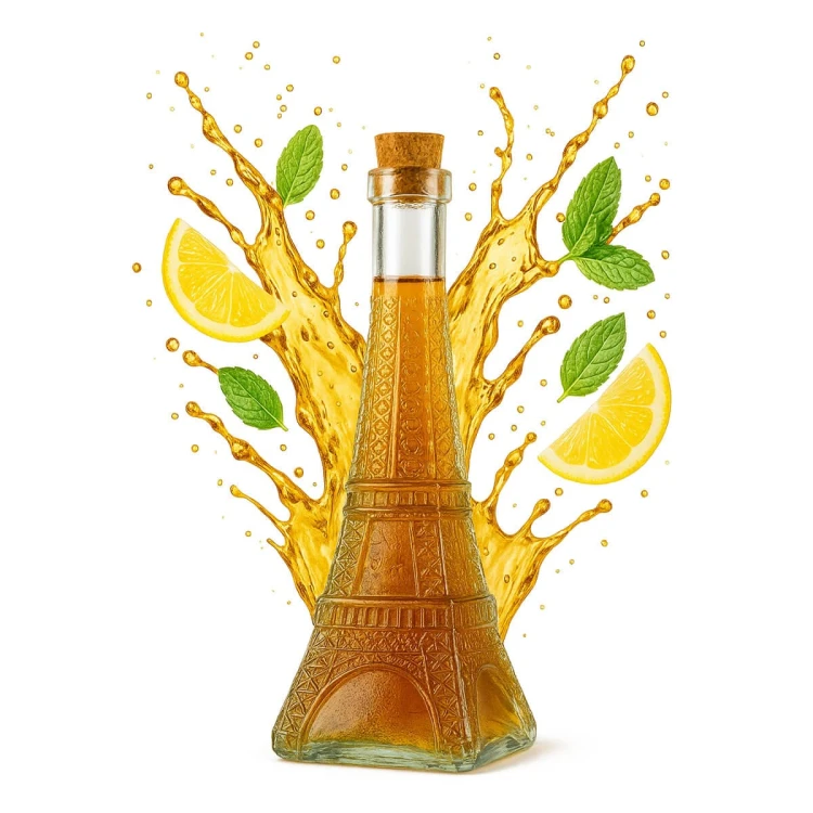 Butelak karafka na whosky wieza eiffla paris 360ml bimberek