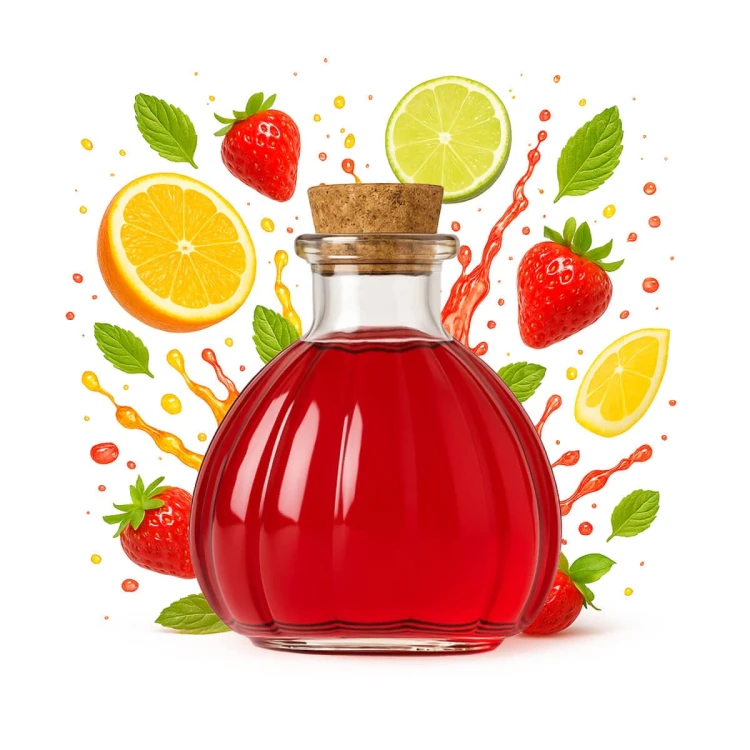 stylowa Butelka na wode nalewke wino venice 250ml Bimberek