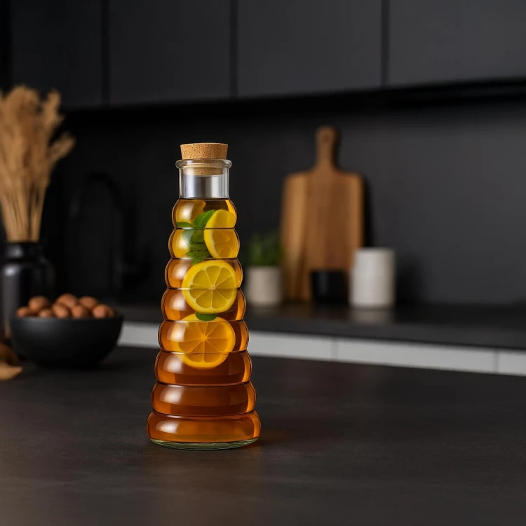 elegancka niespotykana Ozdobna karafka na whisky verona Bimberek