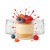 szklany sloiczek na deserki 100ml bimberek