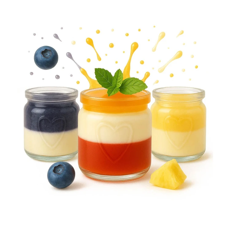 szklany sloiczek z zatyczka na deserki 100ml bimberek