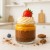 stylowy szklany sloiczek na deserki 150ml bimberek online