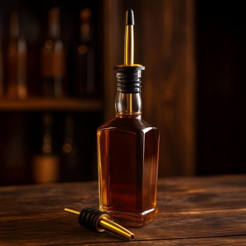 zloty nalewak barmanski do whisky wodki wina bimberek