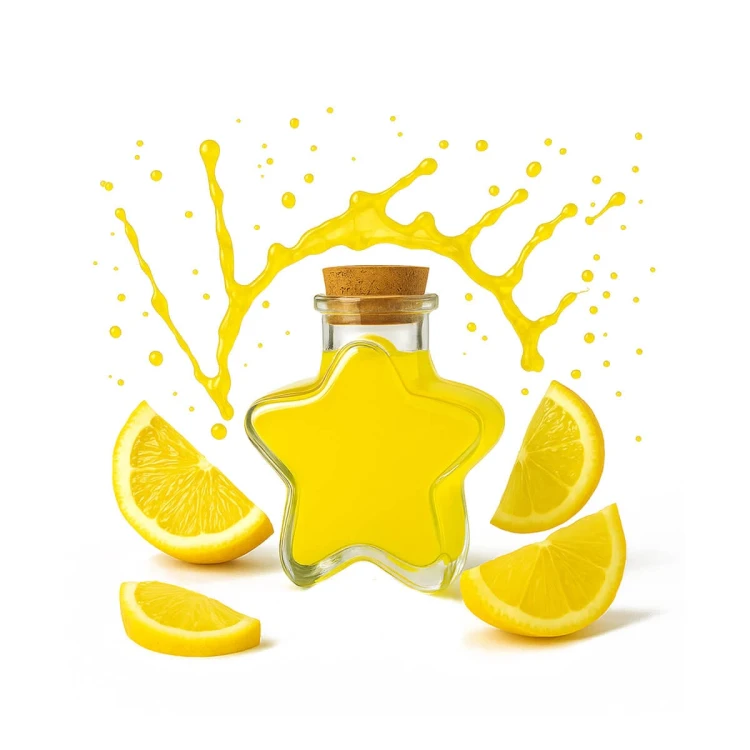 Butelka szklana w ksztalcie gwiazdy 150ml bimberek butelka swiateczna