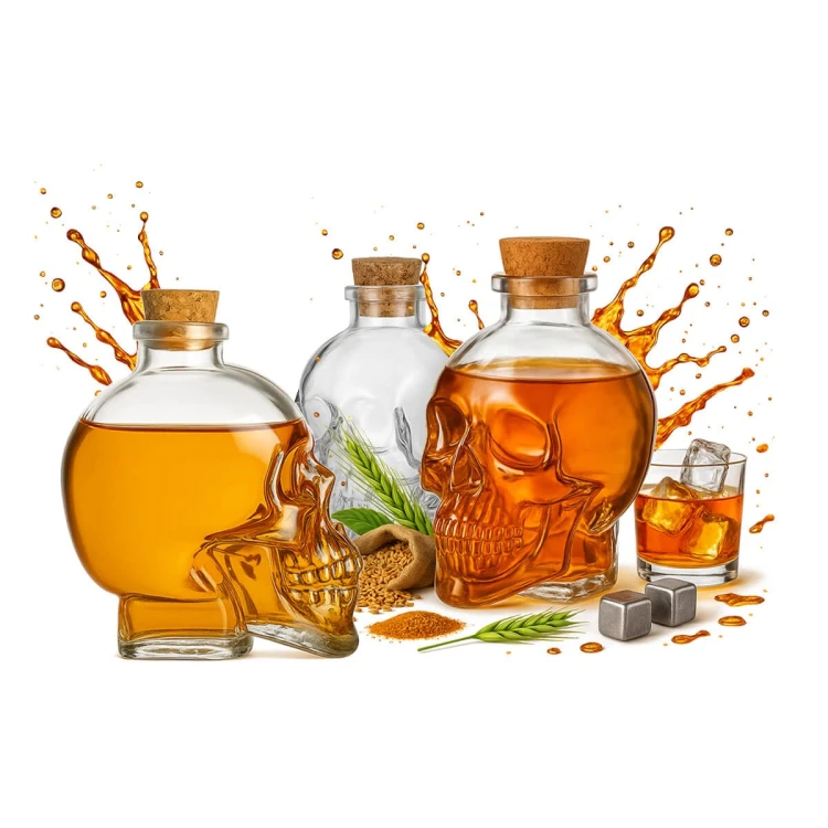 karafka czaszka 100 ml Bimberek