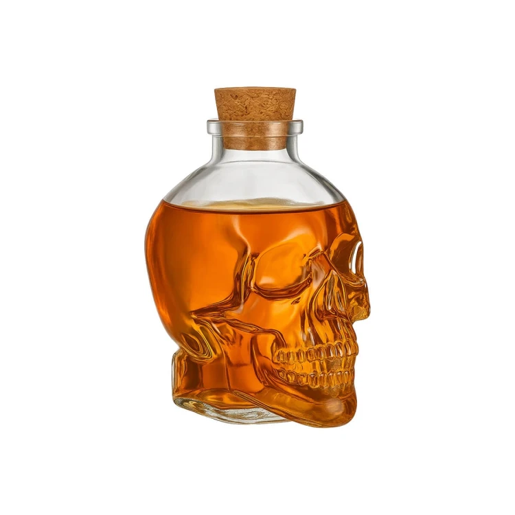 wyjatkowa karafka czaszka 100 ml Bimberek
