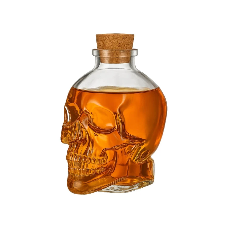 elegancka karafka czaszka 400 ml bimberek