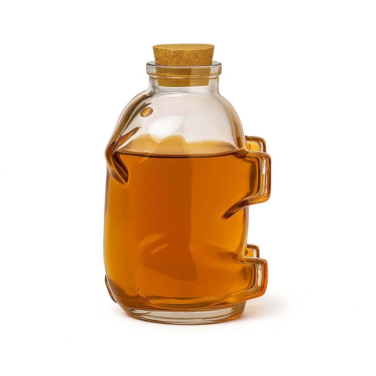 szklana butelka swinka 350 ml george bimberek butelka na whisky swinia