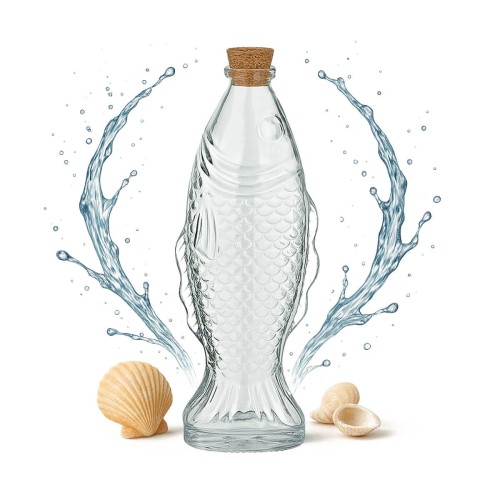 piekna karafka butelka ryba 500 ml bimberek